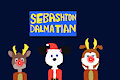 Sebashton Dalmatian Group (Christmas)