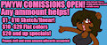 EMERGENCY COMISSIONS PWYW OPEN