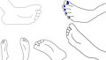 JC feet drawings by JC2022