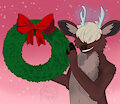 :G: Christmas Wreath by Lovelysaber