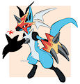 Armored Lucario by DarkWolf79