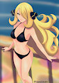 Champion Cynthia’s bikini modeling! by LemLim22