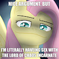 I'm Literally Fucking The God of Chaos Incarnate