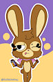 Cadbury's caramel bunny by ThePinkCatSwag