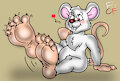 Pipsqueaks Mousey feets by TheRedSkunk