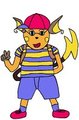 PichuPal Dressed as Ness by JustBored3