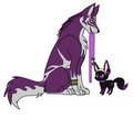 Vio and Lila by LunaWolfpaw