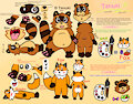 Tanuki & Fox Reference 2025! by Tanukikoopa