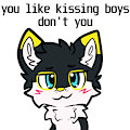 PhinixTheFox boykisser meme by PhinixTheFox