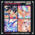 PORTRAIT COMMISSIONS OPEN! by Spaicy