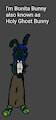 Evil Bonnie Bunny be like by Causticutie