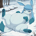 glaceon by eeveeAI