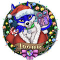 Charity Art: Christmas Icon for Loonie by MeaKitty