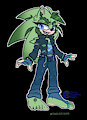 Gear the Hedgehog by MidnightMuser