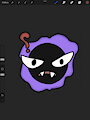 Confused gastly emote by Lokifan20