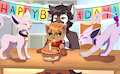 Ember's Birthday Bash (Com) by GushoAfterDark