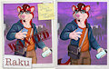 MFF Dossier Badge - Raku (Ferret) by Gebji