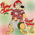 Merry Christmas From Jr. Bear by RhythmCHusky94