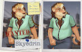 MFF Dossier Badge - Skyedrin (Lion) by Gebji