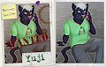 MFF Dossier Badge - Yuji (Cat) by Gebji