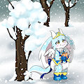 Winter snow and hot cocoa by NekoNekoDiamata