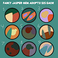 Fancy Jasper Gem Adopts! $25 Each!