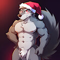 Santa the wolf by Candougie