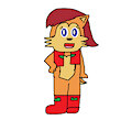 Sally Acorn In Christmas-Colored Vest And Boots