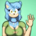 Emily The Hedgehog (2024 UPDATE) by Silverfantastic