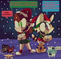 Caroling In Mini Skirts 2024 by WolfeChesney