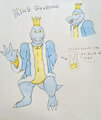 My Donkey Kong sona OC - King Coolwoo by FidelTheMouse