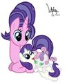 Rarity's Mother and her sister