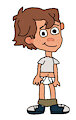 Fred With Short Sleeve Shirt With Belly Button Without Open Neck Shirt In Pants Down
