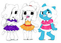 Gumball and Yuki's daughters