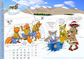 Fox Calendar 2025 - February by Micke