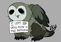 Owlbeast Shaming by Wyrmling