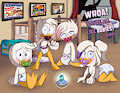 The Diaper Duck Time-Amulet (Commission) by EmperorCharm