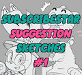 Subscribestar Suggestion Sketches #1