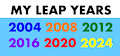 My Leap Years