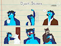 Telegram Stickers - Djwolf(3) by Crocdragon