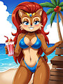 Queen Alicia On The Beach by Foxknightyouko