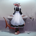 Shark maid by ErroKioslem