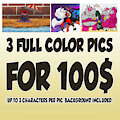 3 FULL COLOR PICS FOR 100$ by JOECOON