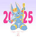 2025 Happy new year by woory