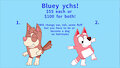 ANIMATED Bluey ychs OPEN