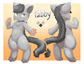 Sheet commission - Tabby the cat! by HIKKU