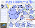 Blueberry Muffin draft ref sheet by Muffinlewdss