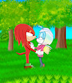 Knuckles x Jewel by Gardenofchaos