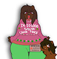 Auntieburr silly sweater by chonkyburr