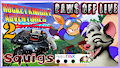 Squigs Weasel Rocket Knight Adventures Pawing Off Live by Craftyandy